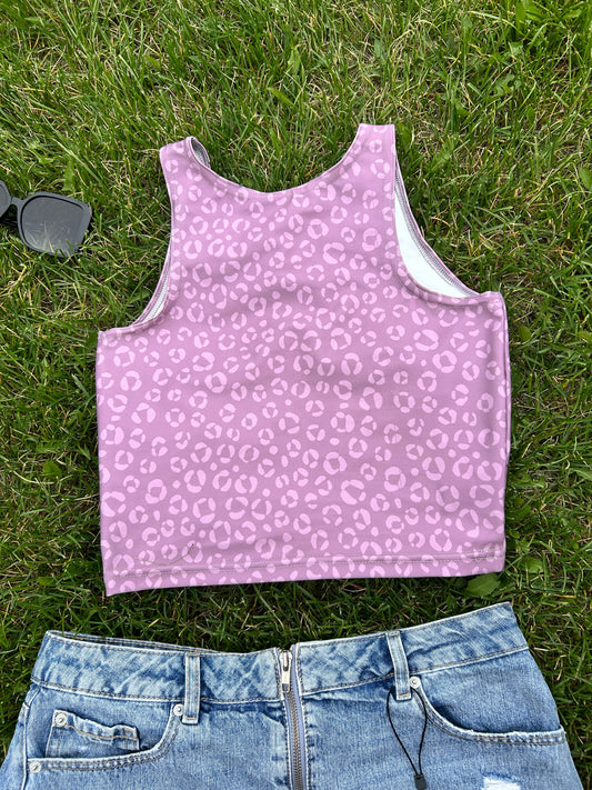 Mauve-A-Licious athletic crop tank 🇨🇦