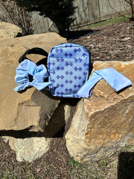 Winter haze Recycled Scrunchie