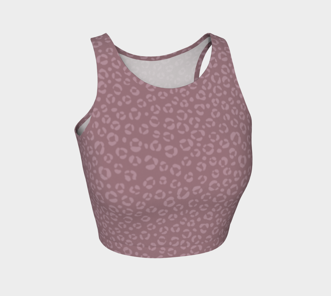 Mauve-A-Licious athletic crop tank 🇨🇦