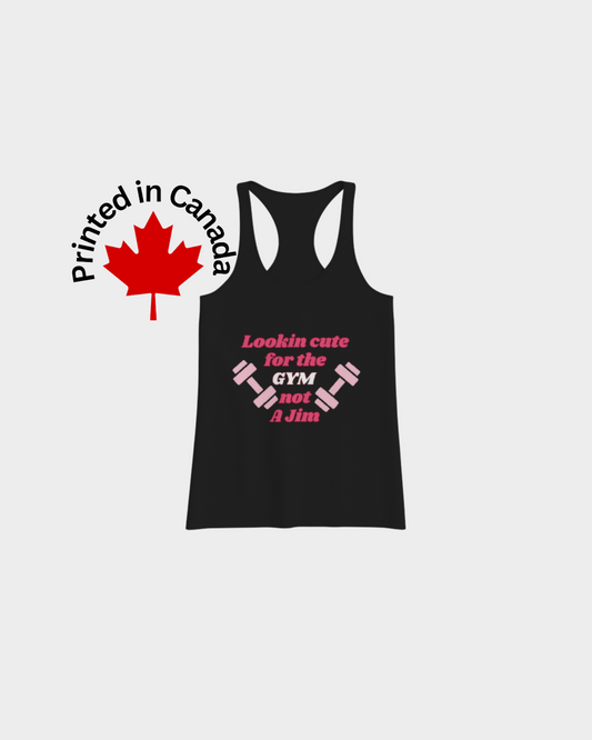 Cute for the gym 2.0 tank🇨🇦