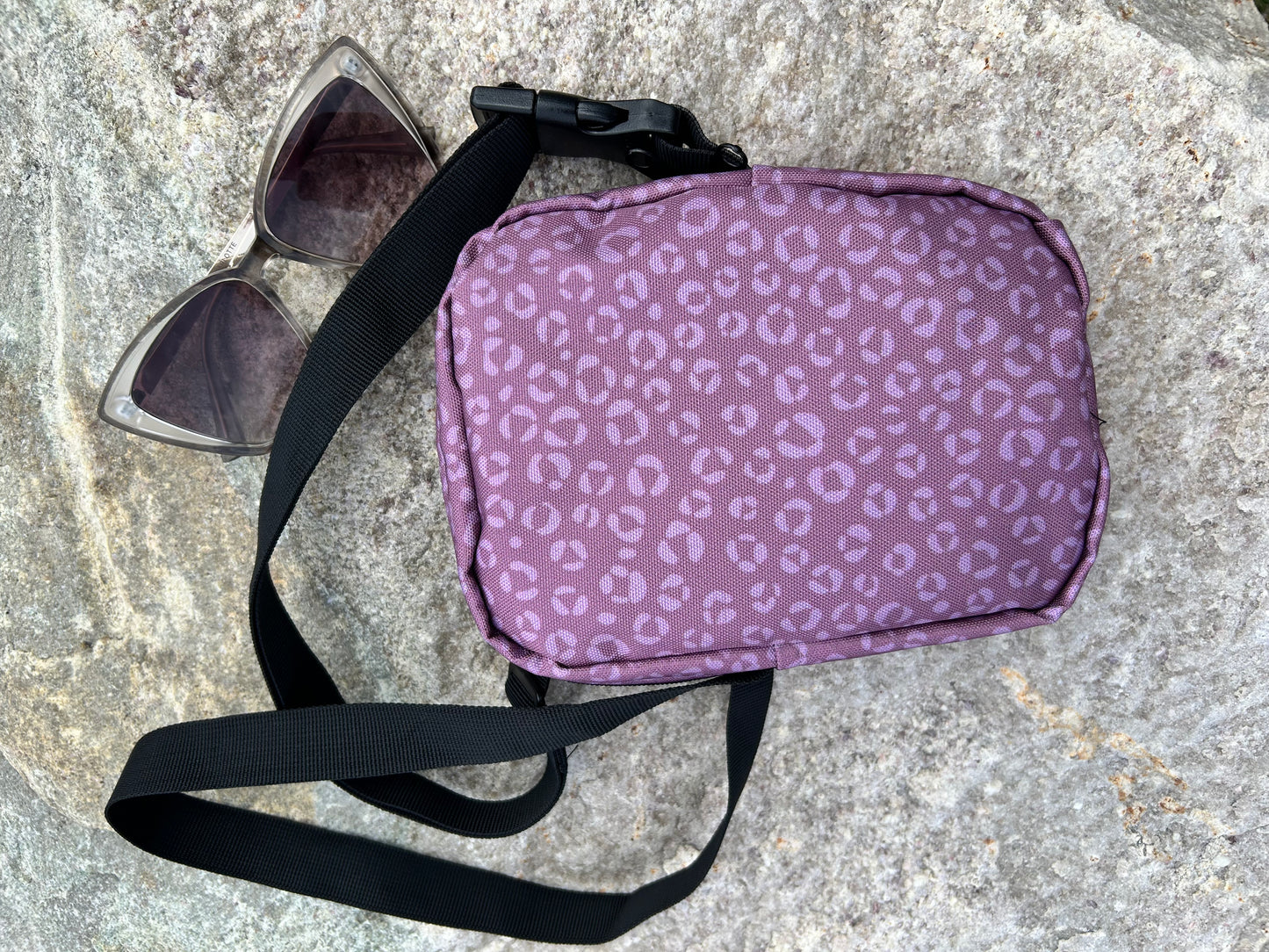 Mauve-A-Licious crossbody bag
