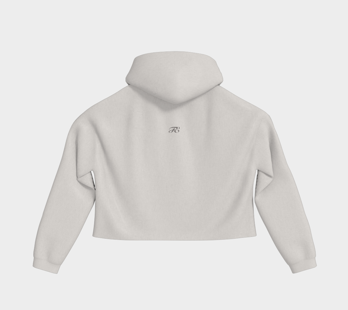 Cute for the gym 2.0 🇨🇦crop hoodie