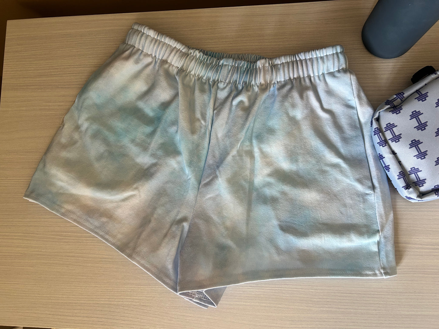 Winter Haze cotton shorts