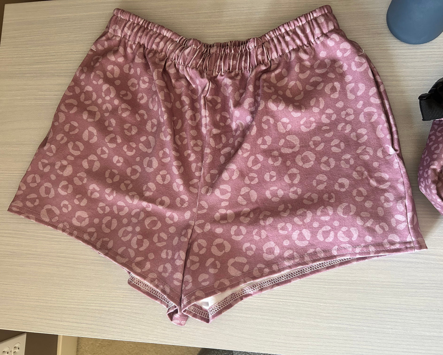 Mauve-A-Licious cotton shorts