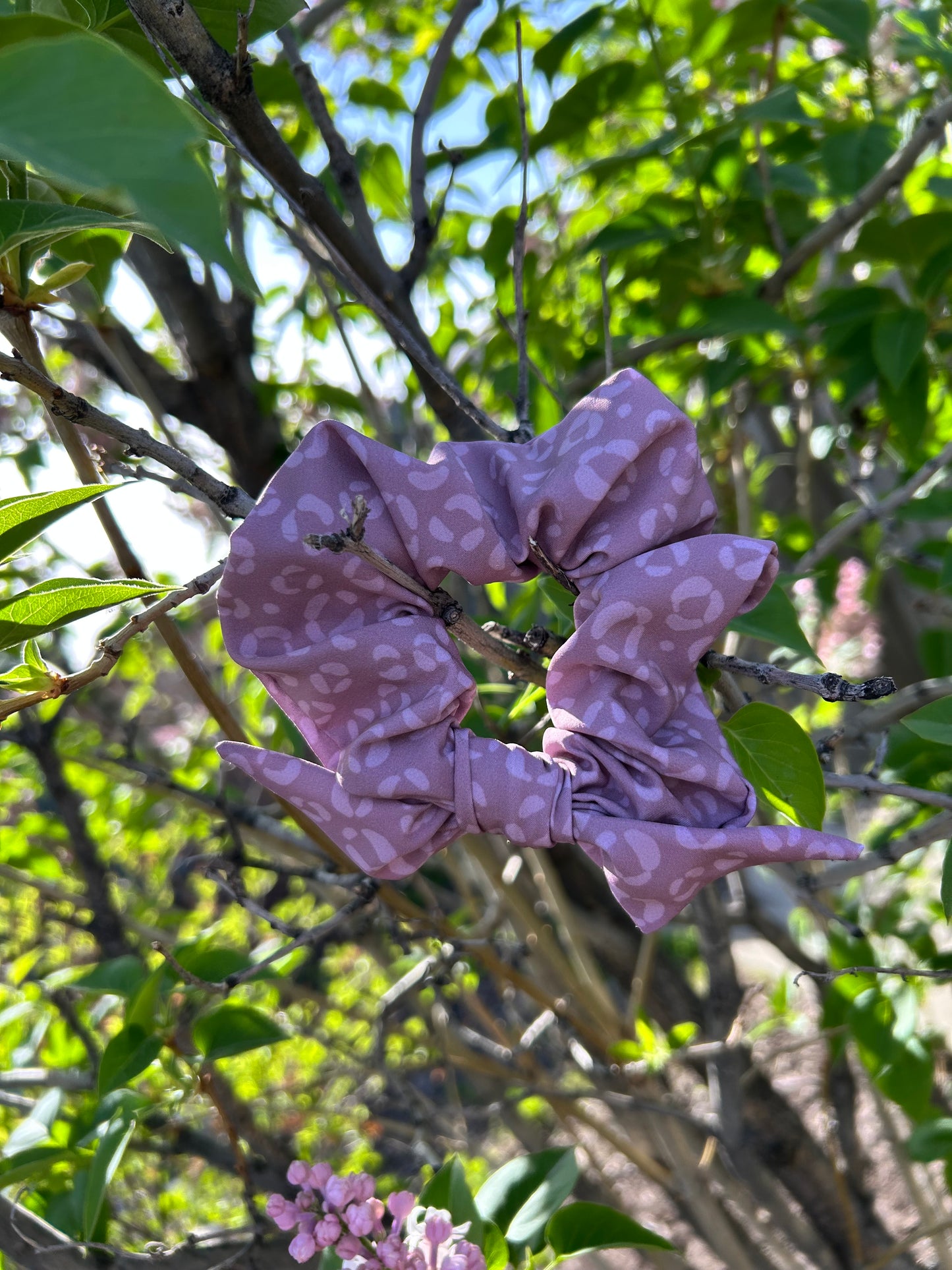 Mauve-A-Licious Recycled Scrunchie