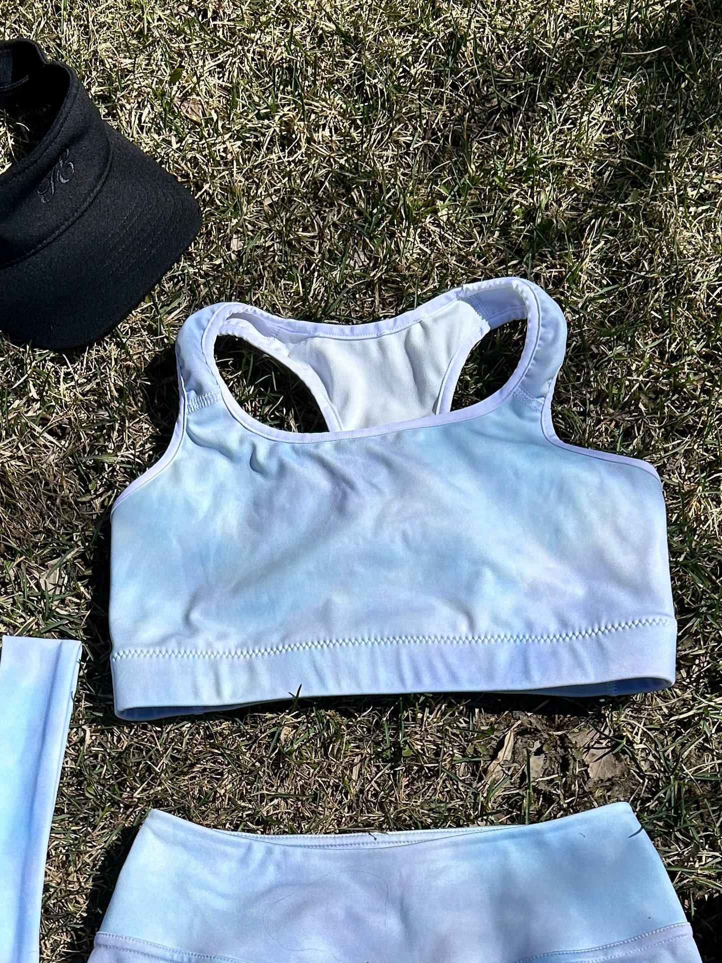 Winter haze Sports bra